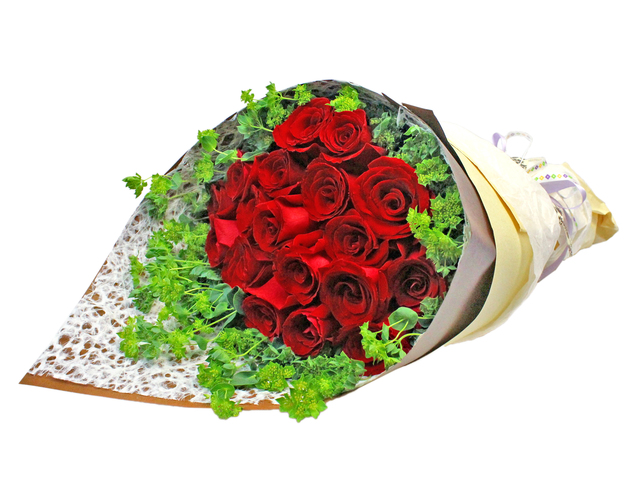 Florist Flower Bouquet - Red Rose Bouquet  - L182126 Photo