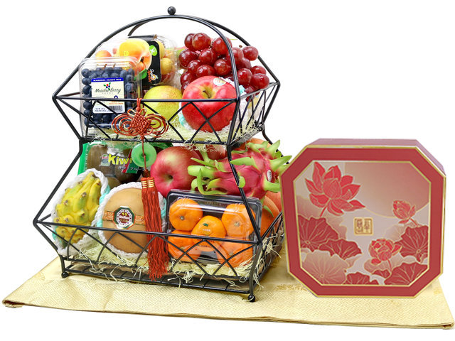 Mid-Autumn Gift Hamper - Mid Autumn Fruit Hamper M44 - L76607770 Photo