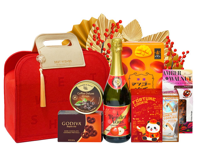 新年果籃Hamper - 扭轉乾坤新年美酒美食福袋 FH253 - CH20103D2 Photo